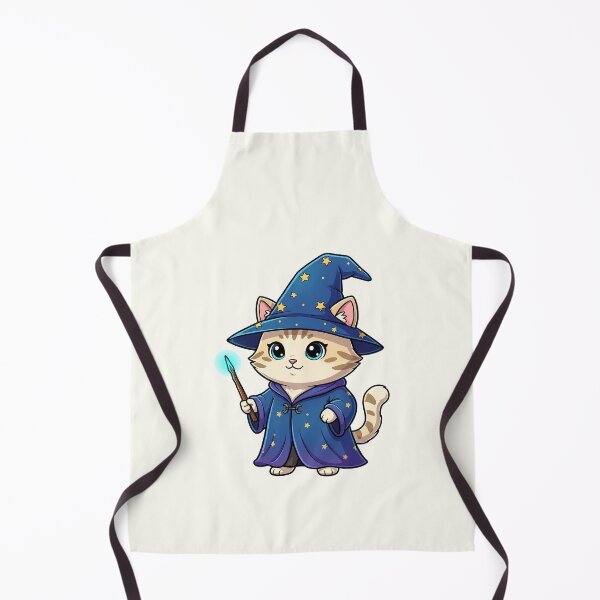 Item preview, Cute Wizard Cat designed and sold by HoopeStylee.