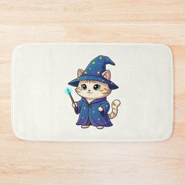 Item preview, Cute Wizard Cat designed and sold by HoopeStylee.