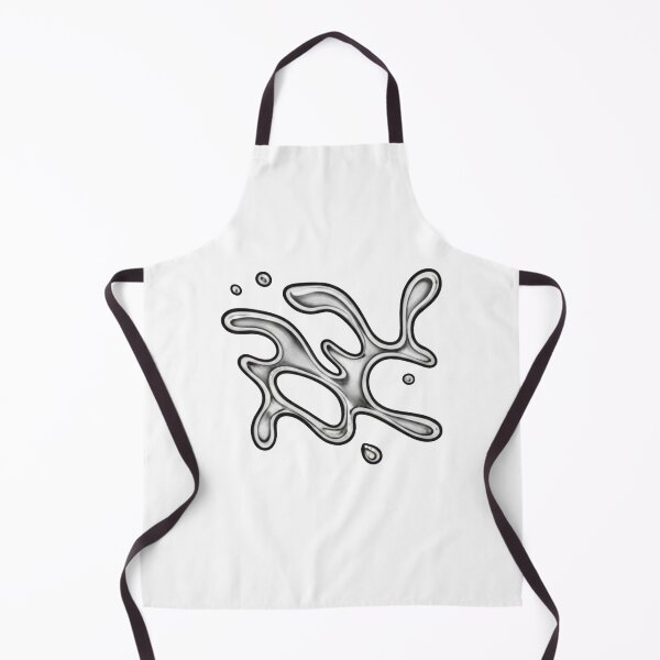 Item preview, Abstract liquid metal logo in Y2K style designed and sold by Rebel-Youth.