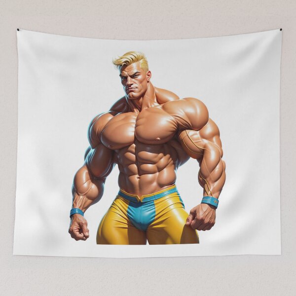 Item preview, Alpha Physique: Ultimate Bodybuilder Power Pose - #131 designed and sold by ForeverPrintsOK.