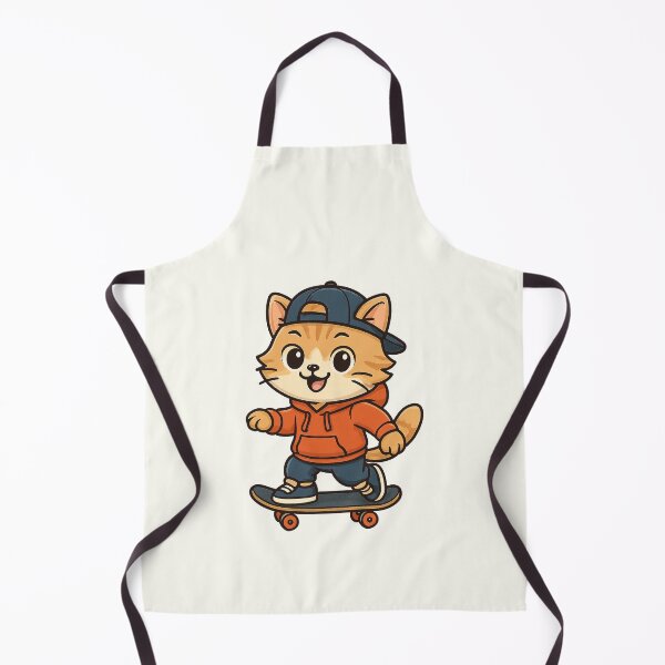 Item preview, Cute Skater Cat designed and sold by HoopeStylee.