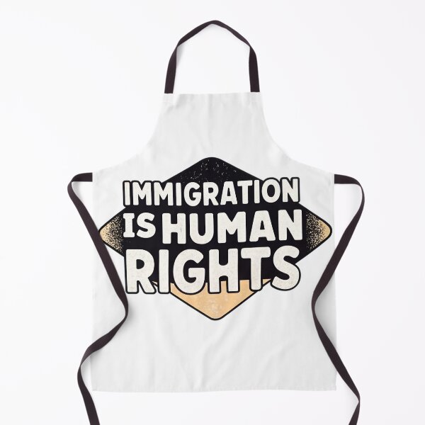 Item preview, Immigration Is Human Rights Activist T-Shirt designed and sold by MindlinePrints.