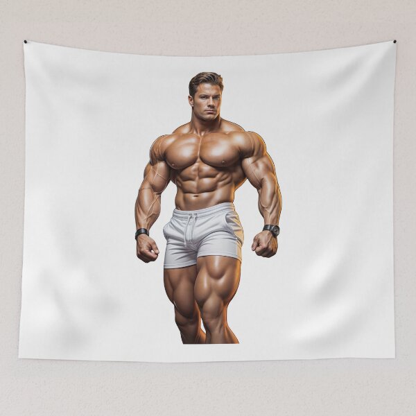 Item preview, Ultimate Bodybuilding Physique: The Pinnacle of Muscle Definition - #132 designed and sold by ForeverPrintsOK.