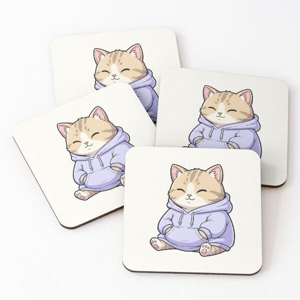 Item preview, Relaxed Cute Cat designed and sold by HoopeStylee.
