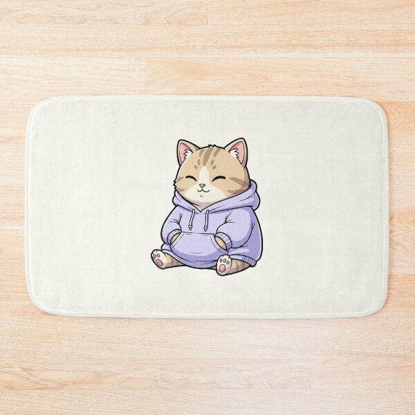 Item preview, Relaxed Cute Cat designed and sold by HoopeStylee.