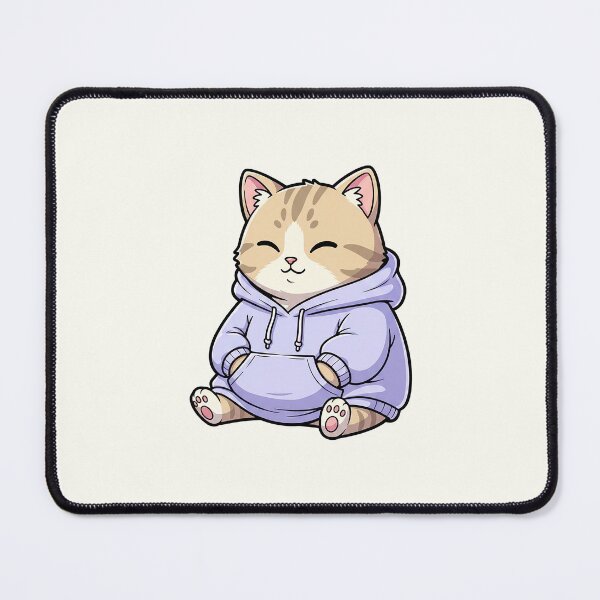 Item preview, Relaxed Cute Cat designed and sold by HoopeStylee.