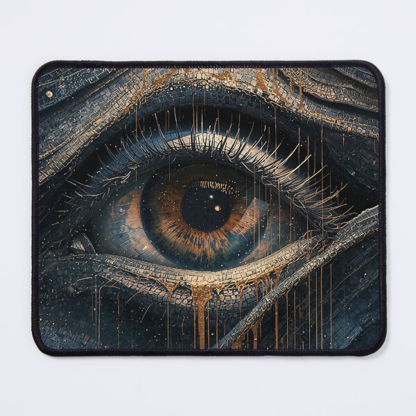 Item preview, Golden Eye In Dark Stone designed and sold by DigitalStudioZT.