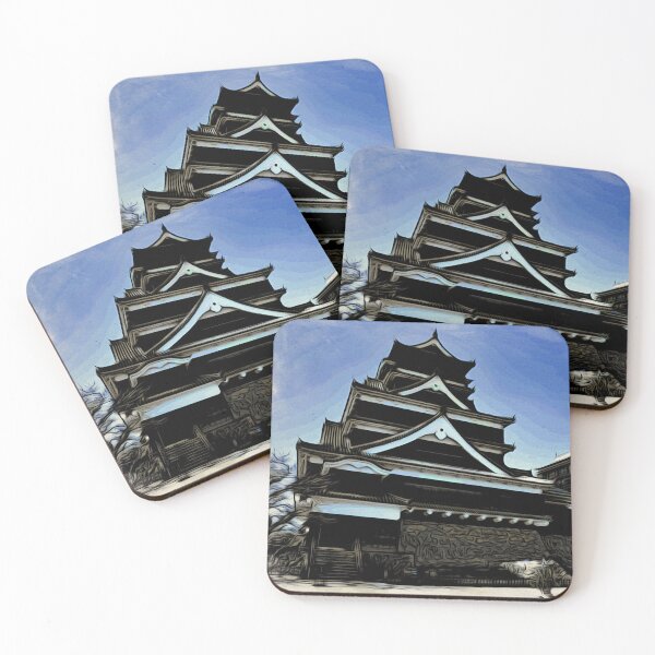 Item preview, Kumamoto Castle in Japan / Swiss Artwork Photography designed and sold by Raphael Wolf.