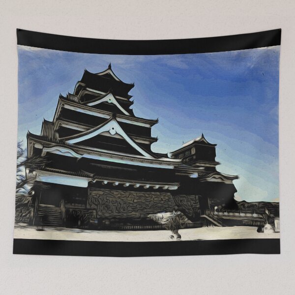 Item preview, Kumamoto Castle in Japan / Swiss Artwork Photography designed and sold by Raphael Wolf.
