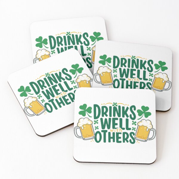 Item preview, Drinks Well With Others 3 designed and sold by Inappropriate Ink.
