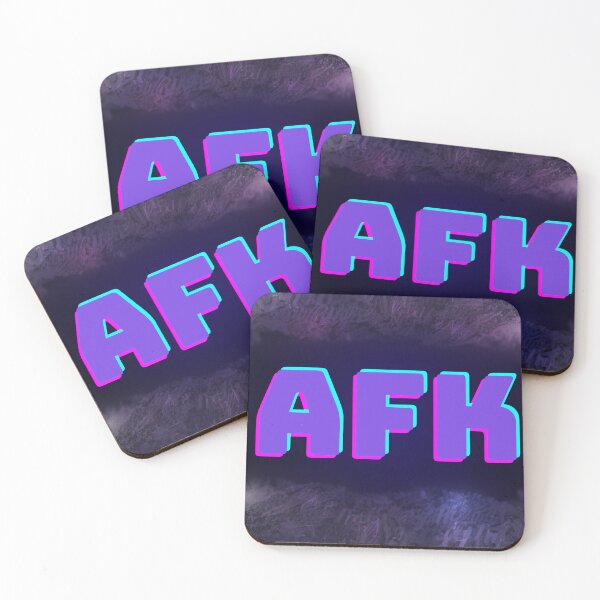 Item preview, AFK - Neon Gamer Design designed and sold by ClashShop.
