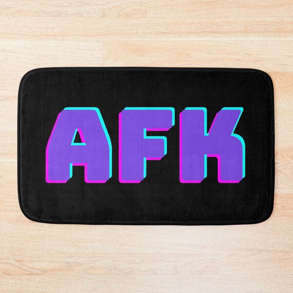 Item preview, AFK - Neon Gamer Design designed and sold by ClashShop.