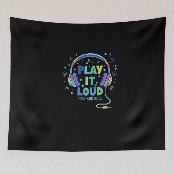 Item preview, play it loud designed and sold by blackstton.