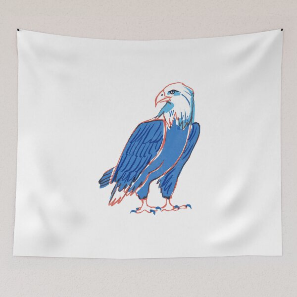 Item preview, Abstract Eagle Brushstroke Illustration designed and sold by 420riaz.