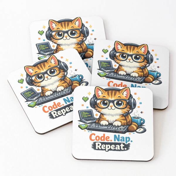 Item preview, Code. Nap. Repeat. – Chat Geek designed and sold by MKCREAS.