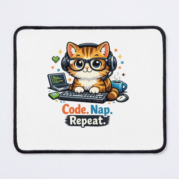 Item preview, Code. Nap. Repeat. – Chat Geek designed and sold by MKCREAS.