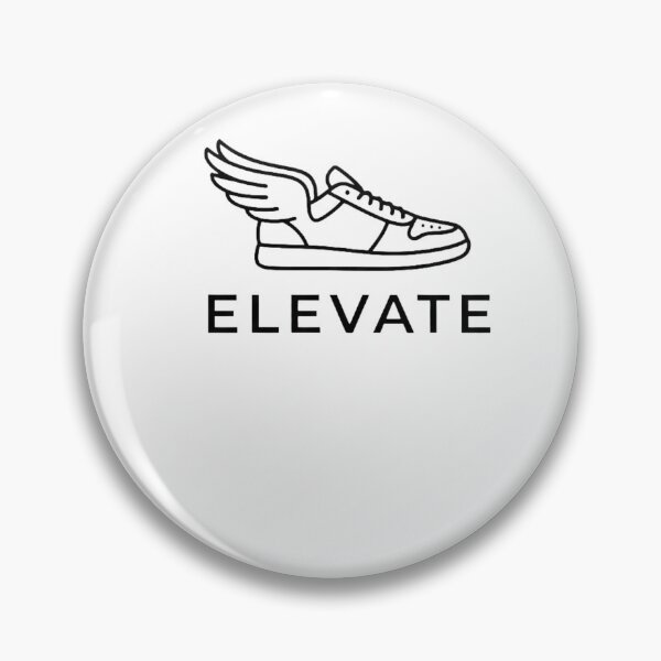 Item preview, Elevate" sneaker logo with wings designed and sold by Rebel-Youth.