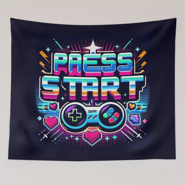 Item preview, gaming lover  vibrant art designed and sold by  Mudikeys.