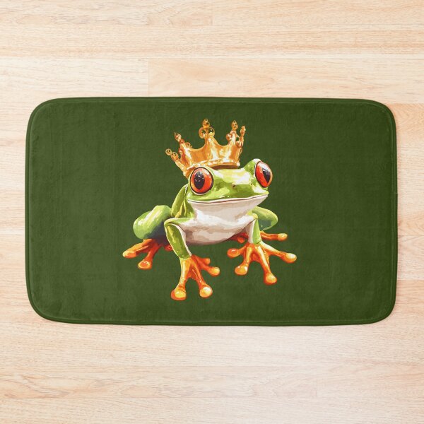 Item preview, Frog №20 Royal Red-Eyed Tree Frog Prince with Gold Crown designed and sold by SyberGen.