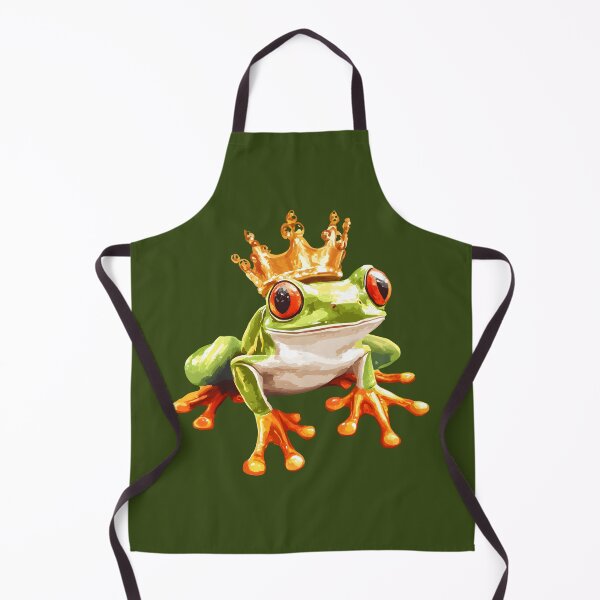 Item preview, Frog №20 Royal Red-Eyed Tree Frog Prince with Gold Crown designed and sold by SyberGen.