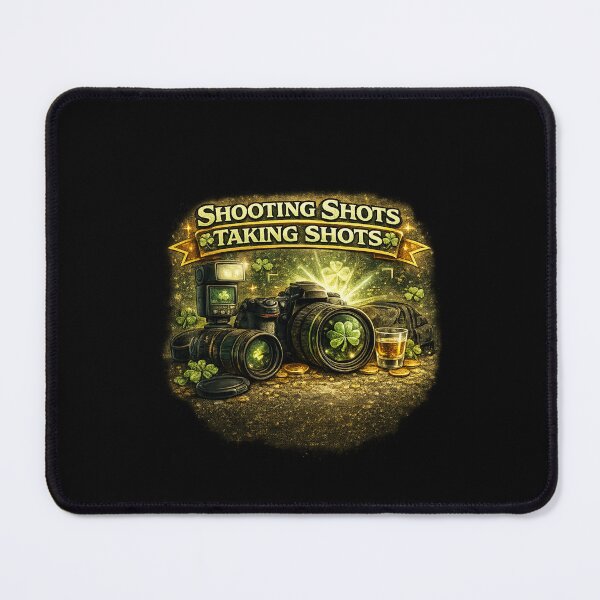 Item preview, Shooting Shots Taking Shots – Funny Irish Photographer designed and sold by PunchDrop.