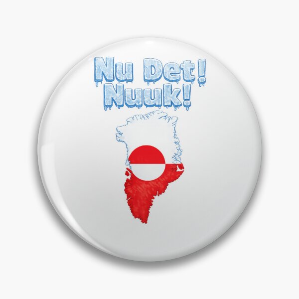 Item preview, Nu Det Nuuk! – Icy Typography Greenland Design designed and sold by PRfoxy.