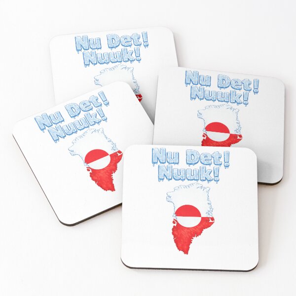 Item preview, Nu Det Nuuk! – Icy Typography Greenland Design designed and sold by PRfoxy.