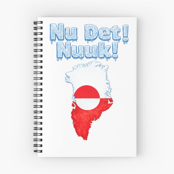 Item preview, Nu Det Nuuk! – Icy Typography Greenland Design designed and sold by PRfoxy.