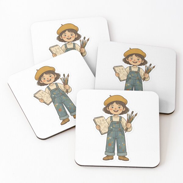 Item preview, Vintage Artist Character Retro Creative Spirit Illustration Aesthetic Paint & Sketch designed and sold by StickyGuys.