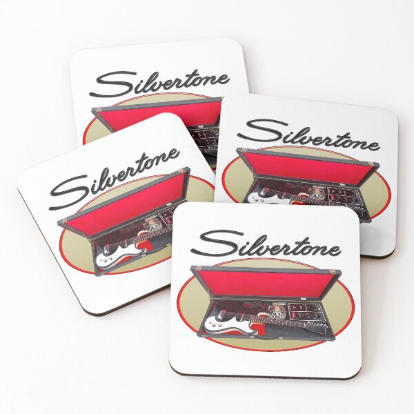 Item preview, Silvertone 1962 1448 with Amp in Case designed and sold by Lonesome Dog Art.