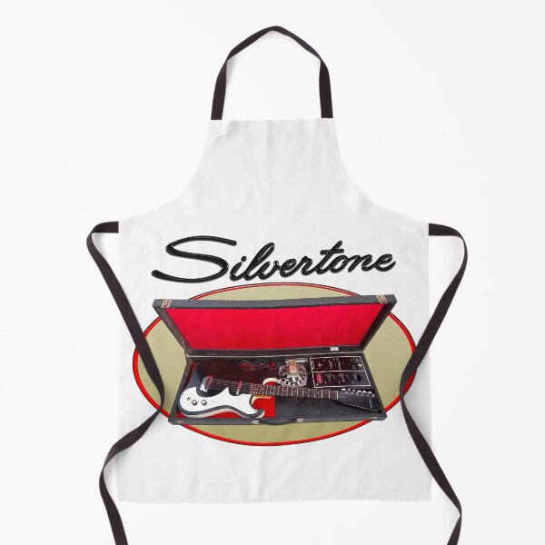 Item preview, Silvertone 1962 1448 with Amp in Case designed and sold by Lonesome Dog Art.