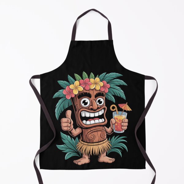 Item preview, tiki cocktail - sippin spirits shirt - island home - vacation at home - staycation mode - tropical couch vibes – party dad – Tropical dad - angry tiki - grumpy island - tropical rage - tiki dark designed and sold by JansenGS.