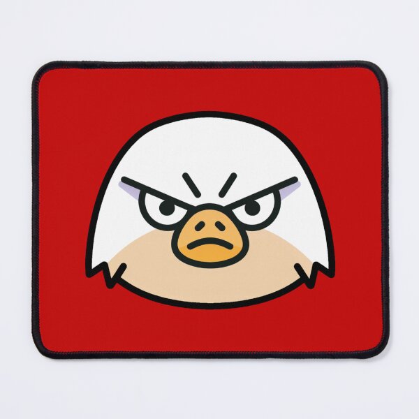 Item preview, Funny Grumpy Eagle Angry Bird Face designed and sold by SyberGen.