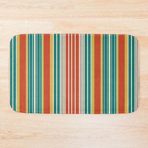 Item preview, Retro Stripes Beach Rustic-01 designed and sold by TuluaStudio.