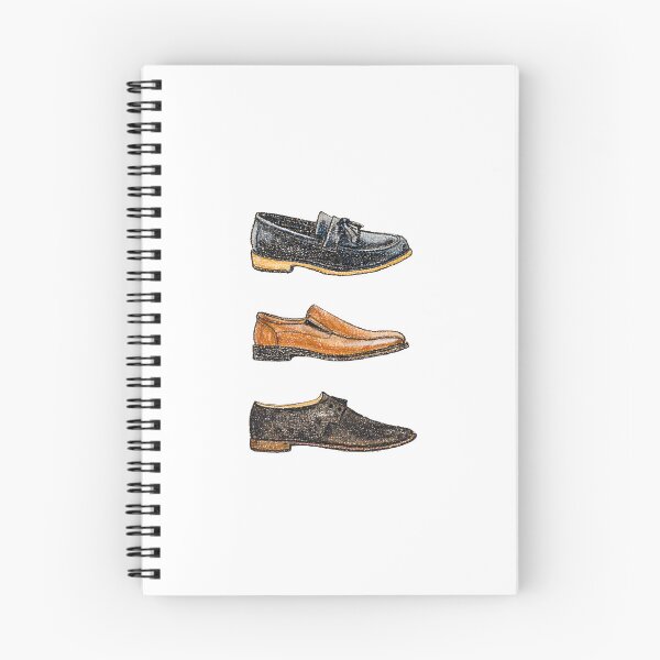 Item preview, Crayon Loafer Shoes Illustration designed and sold by LILIYASH.