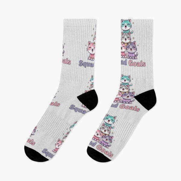 Item preview, Galentine’s Squad Cat Kawaii Friendship Art designed and sold by Moon's Arts.