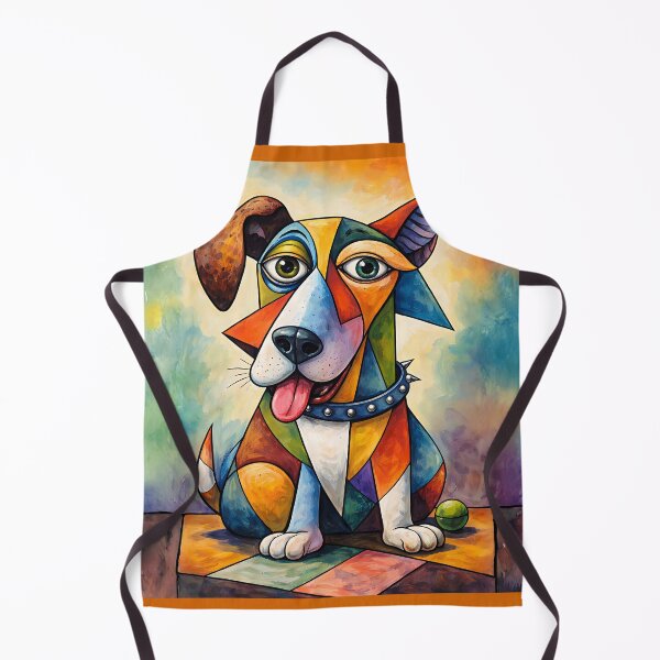 Item preview, Picasso-Inspired Dog designed and sold by WJ Cozy Creations.