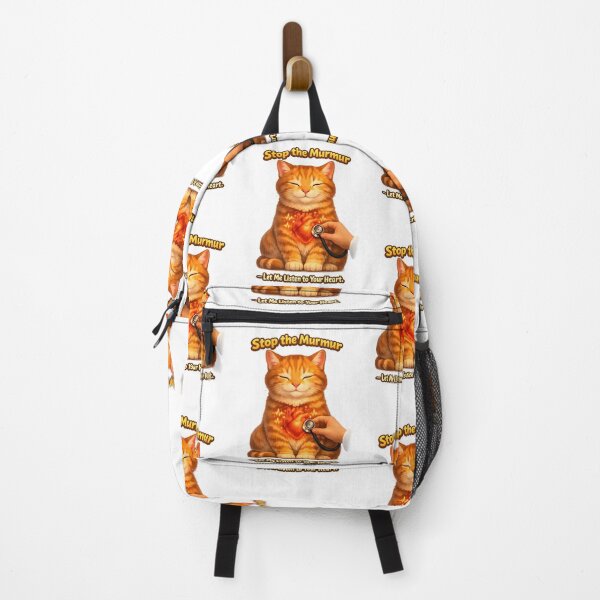 Item preview, Stop the Murmur – Veterinary Cardiology Cat Design designed and sold by Bettybee00.