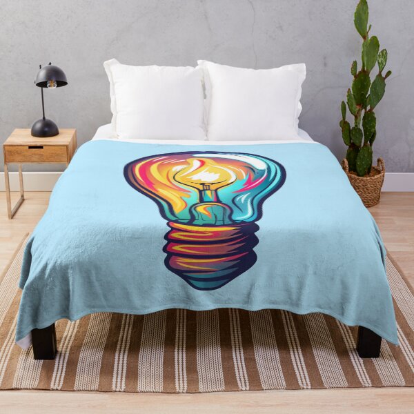 Item preview, Vibrant Colorful Lightbulb Creative Energy designed and sold by SyberGen.