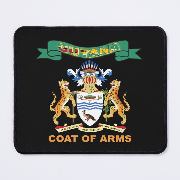Item preview, COA - Coat of Arms of Guyana - Coat of Arms X 300 designed and sold by Military Insignia Products.