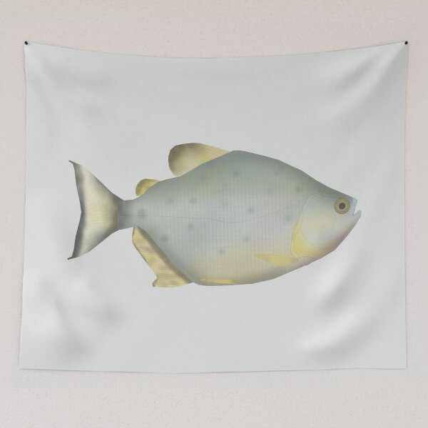 Item preview, Red Ruby Piranha designed and sold by fishfolkart.