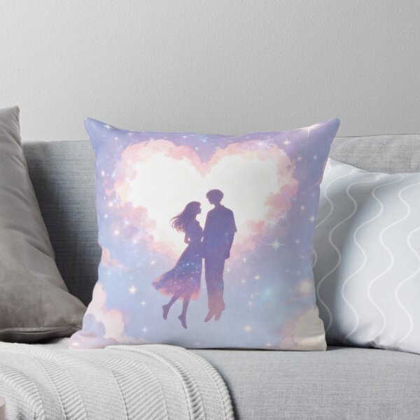 Item preview, Dreamy Valentine Couple Silhouette in Starry Sky Romance Scene designed and sold by athanasioungr.