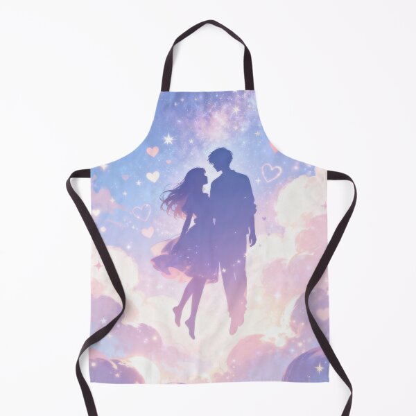 Item preview, Dreamy Valentine Couple Silhouette in Starry Sky Romance Scene designed and sold by athanasioungr.