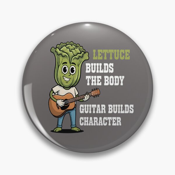 Item preview, Lettuce Playing the Guitar - National Guitar Day designed and sold by Art-Arcade6.