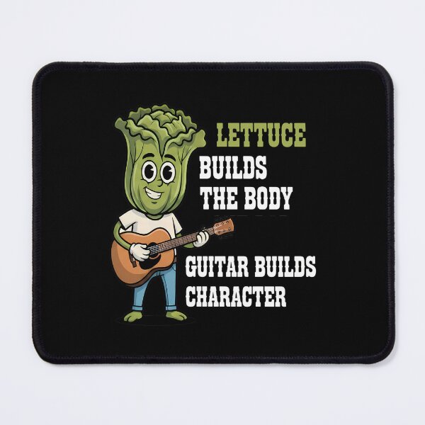 Item preview, Lettuce Playing the Guitar - National Guitar Day designed and sold by Art-Arcade6.