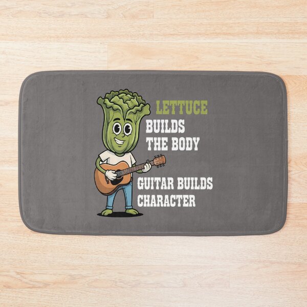 Item preview, Lettuce Playing the Guitar - National Guitar Day designed and sold by Art-Arcade6.