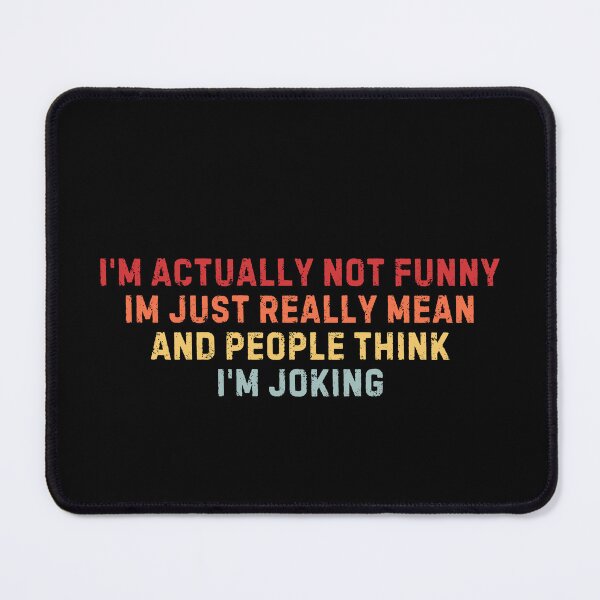 Item preview, I'm actually not funny - sarcastic quote designed and sold by Press Enter.