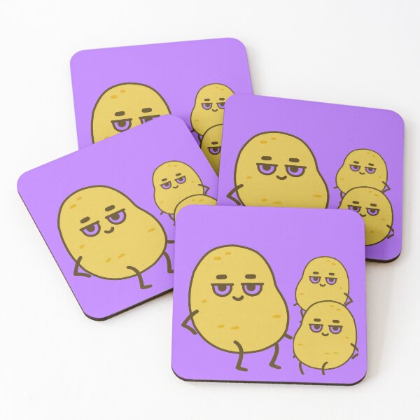 Item preview, Funny Potato Family Meme | Cute Kawaii Potato Characters designed and sold by Adappai.