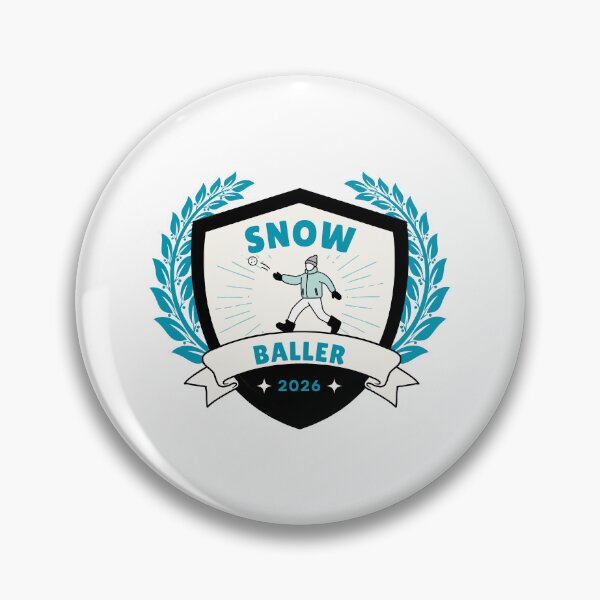 Item preview, Resistance Merit Badges: Snow Baller 2026 designed and sold by hope.scroll.