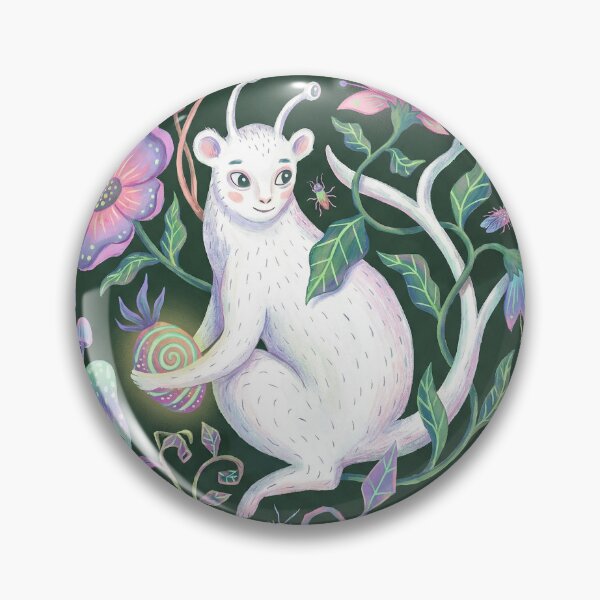 Item preview, Whimsical Alien Lemur Magic Mushroom Cosmic Forest designed and sold by zzz888.